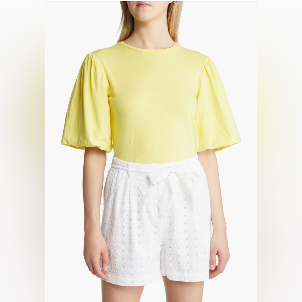 Women’s wide sleeves cotton T-shirt